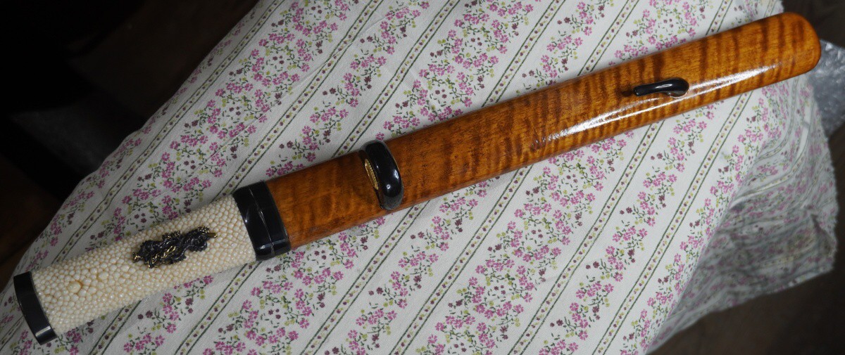 Pavel Bolf - Hira zukuri tanto in aikuchi koshirae