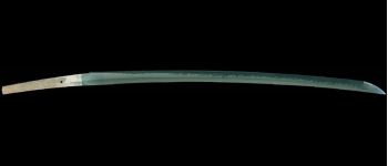 Pavel Bolf - Contrasty display katana blade