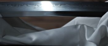 Pavel Bolf - Katana in Bizen-Osafune style. Blade detail.