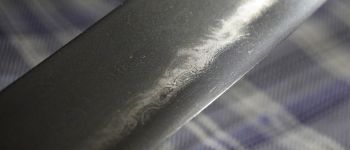 Pavel Bolf - Hira zukuri tanto in aikuchi koshirae