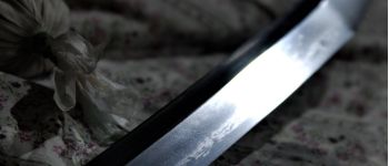 Pavel Bolf - Katana in the style of the Nambokucho period. Blade detial.