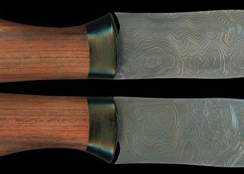 Pavel Bolf - damascus steel knife