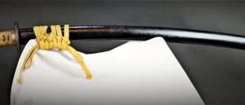 Pavel Bolf - Katana in uchigatana koshirae in Nambokucho style of Gassan school 