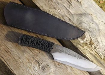 Pavel Bolf - knife made of non-folded steel sunobe