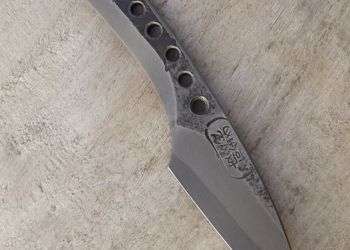 Pavel Bolf - knife made of non-folded steel sunobe