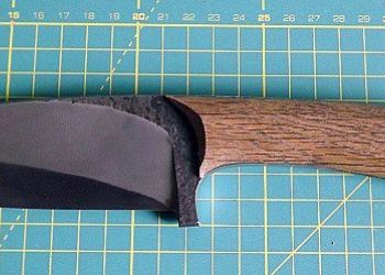 Pavel Bolf - knife made of non-folded steel sunobe