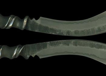 Pavel Bolf - knife made of non-folded steel sunobe