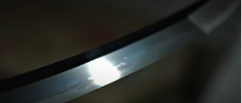 Pavel Bolf - O-wakizashi, tensho koshirae, Blade detail