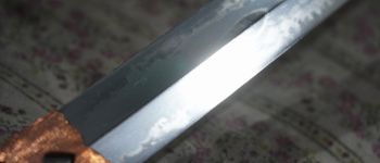 Pavel Bolf - Moroha zukuri tanto in Aikuchi koshirae