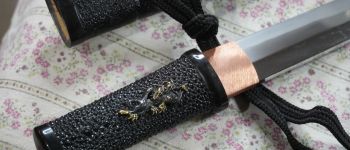 Pavel Bolf - Tanto in aikuchi koshirae