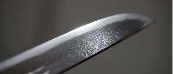 Pavel Bolf - Hira zukuri tanto in aikuchi koshirae