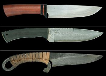 Pavel Bolf - damascus steel knife