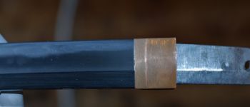 Pavel Bolf - Katana in the style of the Nambokucho period. Blade detail.