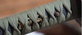 Pavel Bolf - Tachi in the style of Kagemitsu in Tensho koshirae - menuki