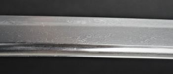 Pavel Bolf - Tachi in the style of Bungo Yukihira blade Detail