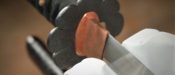 Pavel Bolf - Katana in Bizen-Osafune style. Tsuba