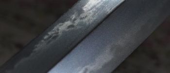 Pavel Bolf - Moroha zukuri tanto in Aikuchi koshirae