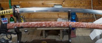 Pavel Bolf - Tachi in uchigatana koshirae, same saya