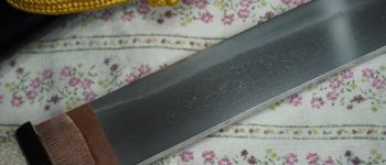 Pavel Bolf - Hira zukuri tanto in aikuchi koshirae