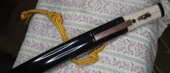 Pavel Bolf - Hira zukuri tanto in aikuchi koshirae