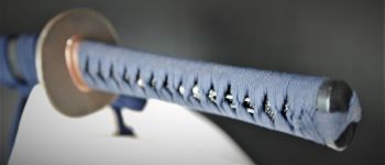 Pavel Bolf - Katana in basic undecorated set in Tensho style, menuki