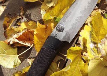 Pavel Bolf - damascus steel knife