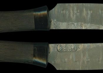 Pavel Bolf - damascus steel knife