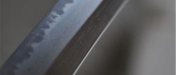 Pavel Bolf - Katana in tensho koshirae of the Edo period. Blade detial.