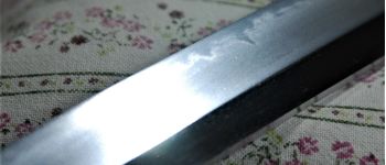 Pavel Bolf - Tachi in the style of Kamakura period Blade detail