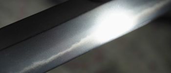 Pavel Bolf - Kanmuri otoshi zukuri tanto in Aikuchi koshirae