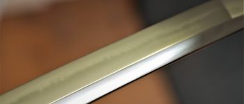 Pavel Bolf - Katana in basic undecorated set in Tensho style, blade detail