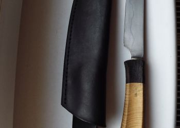 Pavel Bolf - knife made of non-folded steel sunobe