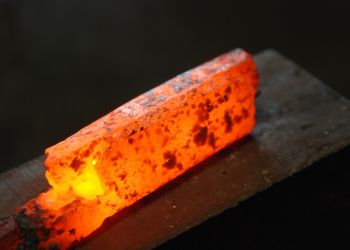 Pavel Bolf, small photo gallery of tanto forging