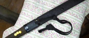 Pavel Bolf - Hira zukuri tanto in Aikuchi koshirae