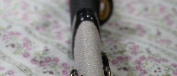 Pavel Bolf - Kanmuri otoshi zukuri tanto in Aikuchi koshirae