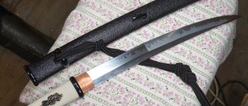 Pavel Bolf - Osoraku zukuri tanto in Aikuchi koshirae