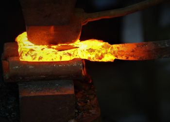 Pavel Bolf, small photo gallery of tanto forging