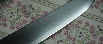 Pavel Bolf - Hira zukuri tanto in Aikuchi koshirae