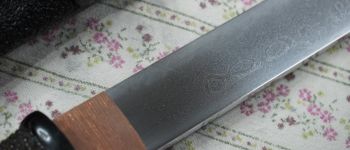 Pavel Bolf - Hira zukuri tanto in Aikuchi koshirae