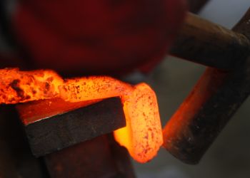 Pavel Bolf, small photo gallery of tanto forging