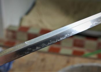 Pavel Bolf, small photo gallery of tanto forging
