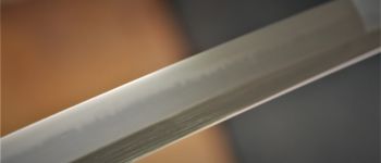 Pavel Bolf - Katana in basic undecorated set in Tensho style, blade detail