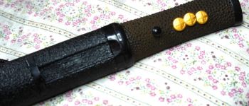 Pavel Bolf - Hira zukuri tanto in Aikuchi koshirae