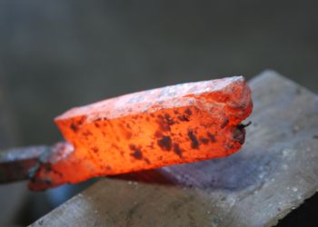 Pavel Bolf, small photo gallery of tanto forging