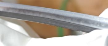 Pavel Bolf - Katana in the style of the Nambokucho period. Blade detail.