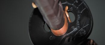 Pavel Bolf - katana in uchigatana koshirae, detail of tsuba