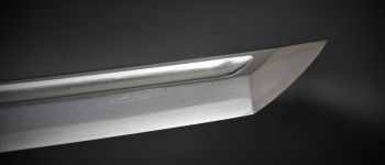 Pavel Bolf - Tachi ve stylu Bungo Yukihira Detail kissaki