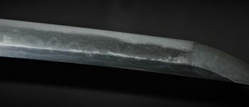 Pavel Bolf - Katana in uchigatana koshirae in Nambokucho style of Gassan school, O-kissaki