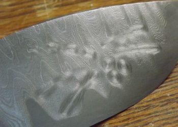 Pavel Bolf - damascus steel knife