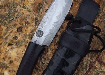 Pavel Bolf - damascus steel knife